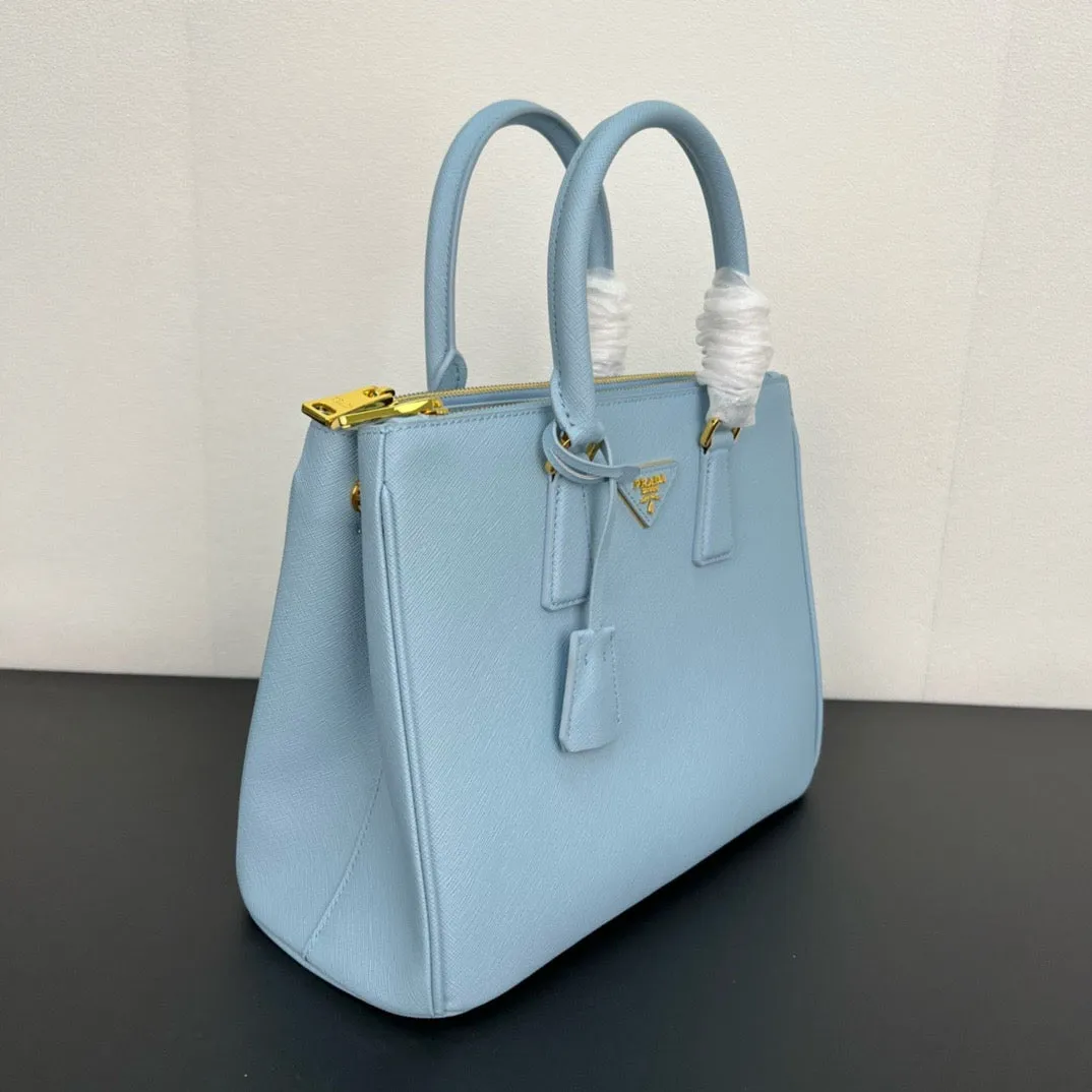 PD326 Large Prada Galleria Saffiano Leather Bag / HIGHEST QUALITY VERSION / 12.6x9.4x5.5inch