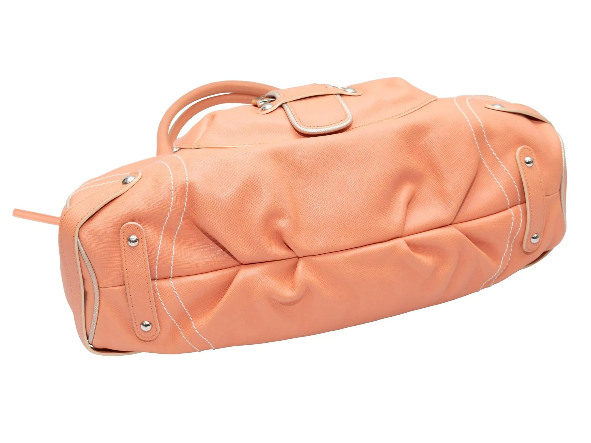 Peach Salvatore Ferragamo Shoulder Bag