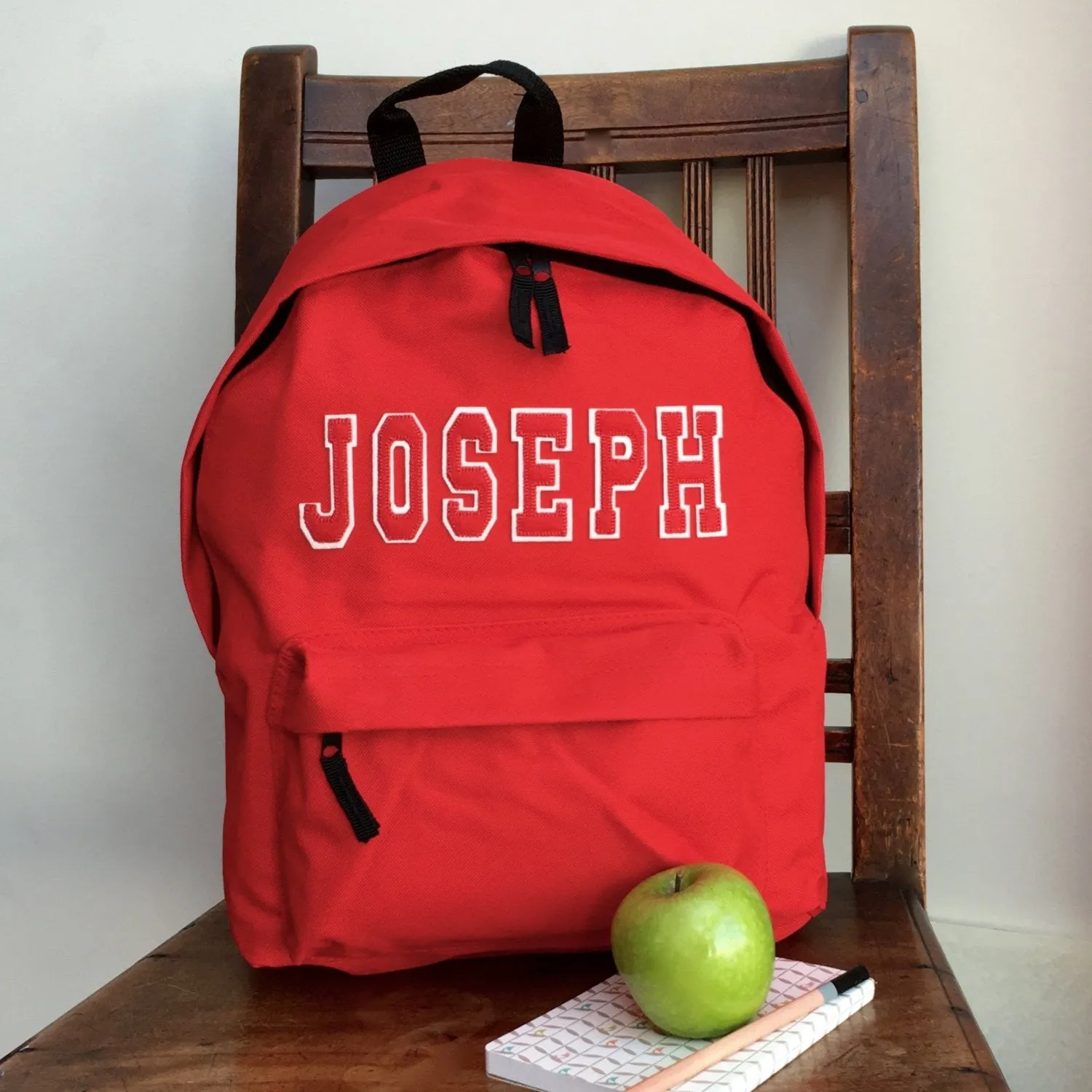 Personalised Applique Name Rucksack