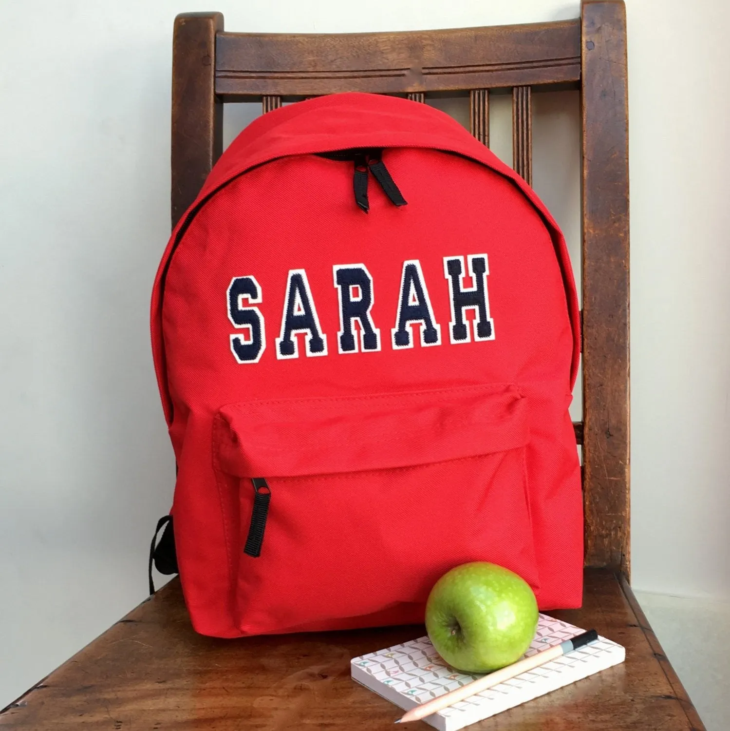 Personalised Applique Name Rucksack