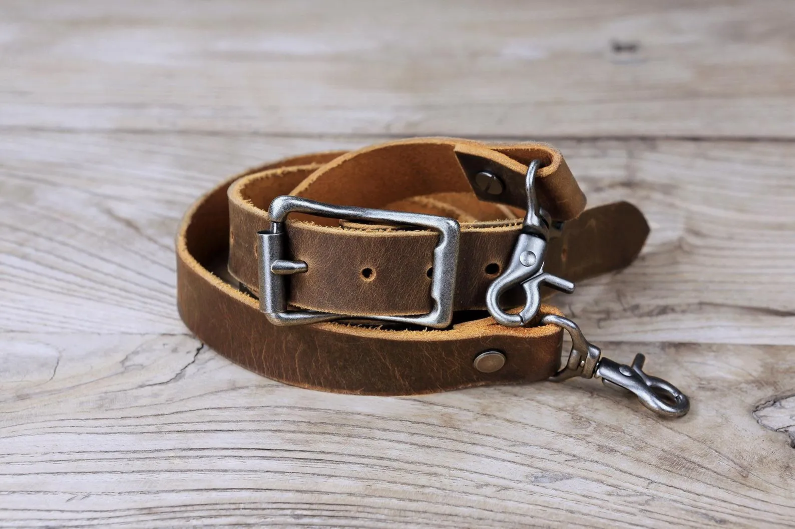 Personalized leather casual designer crossbody bag for men