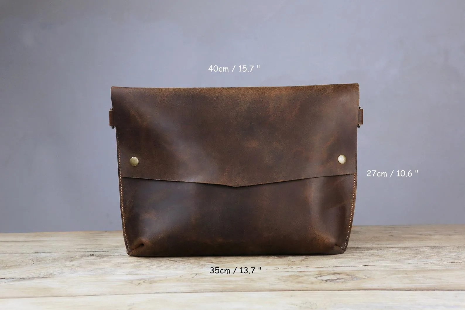 Personalized leather casual designer crossbody bag for men