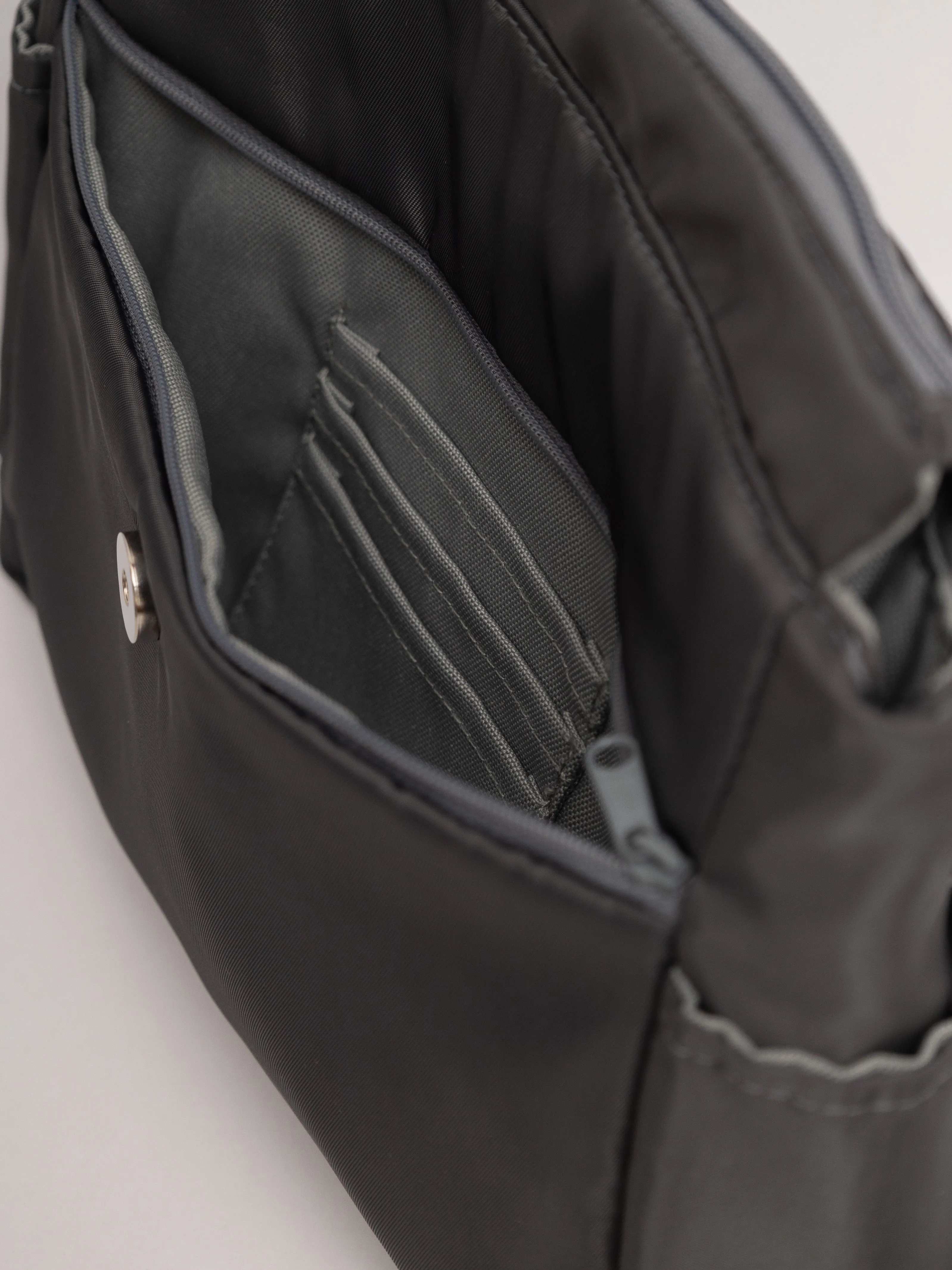 Pink Grey Multi-Carry Crossbody Bag