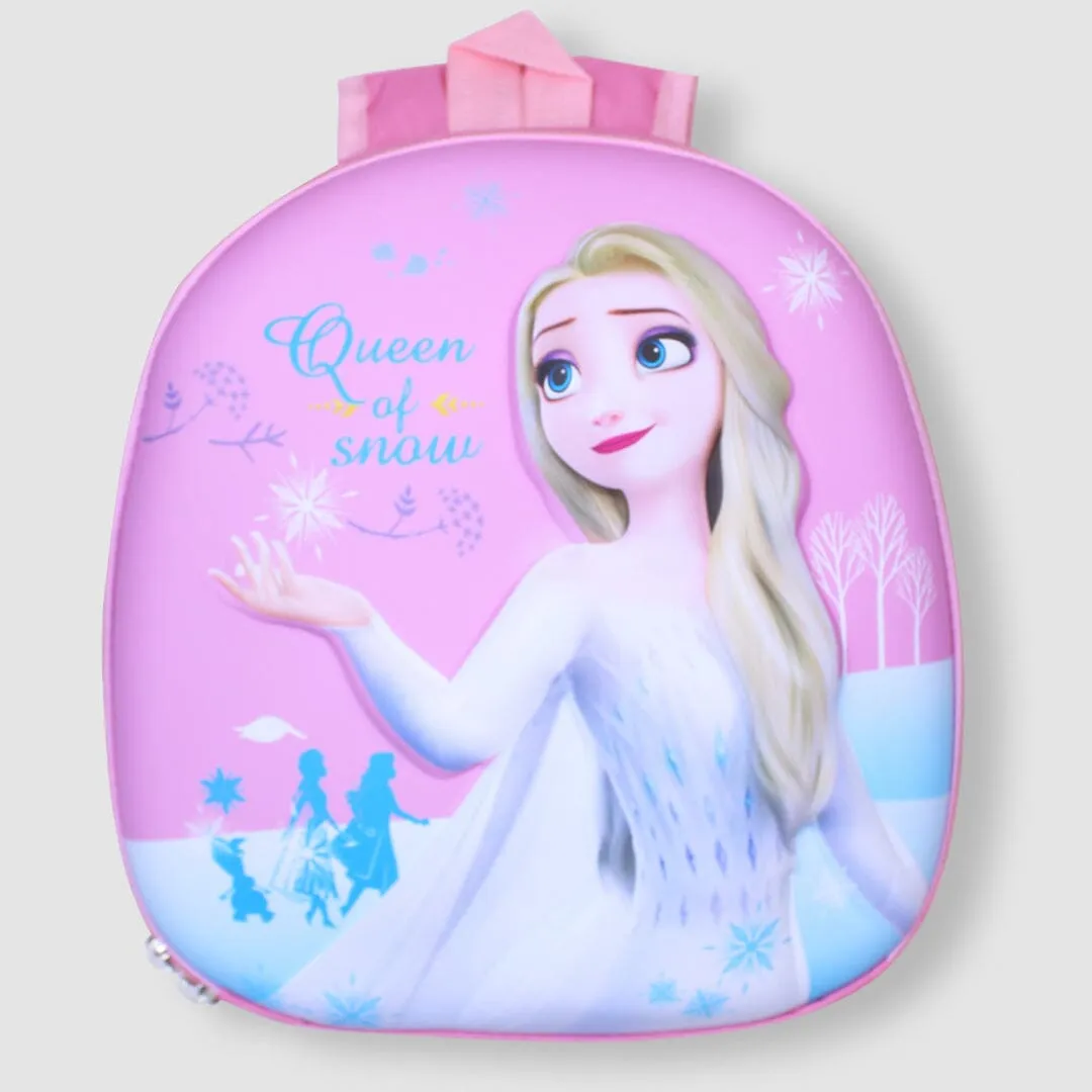 Pink Queen Of Snow Character Premium Quality Bag for Kids BG5521B