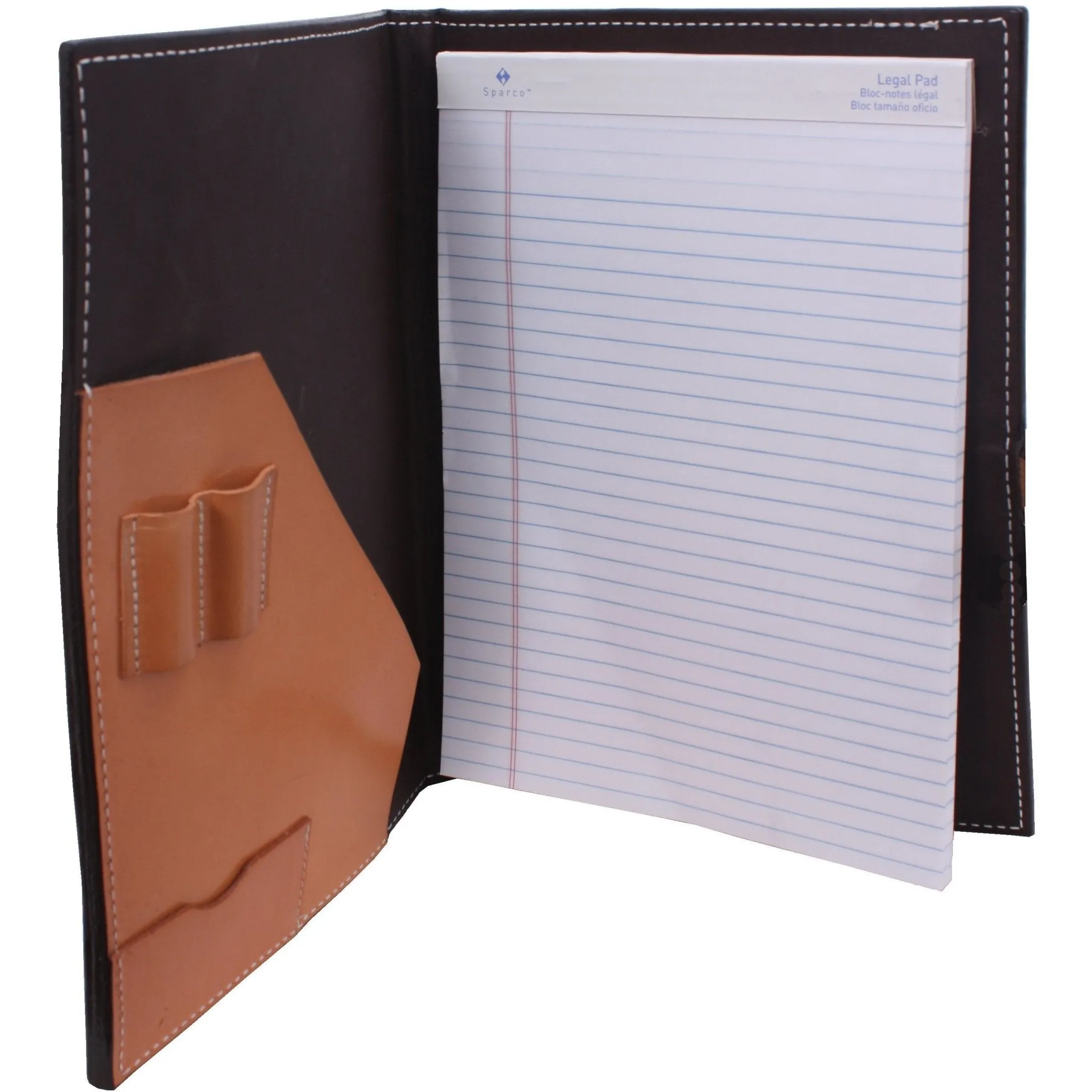 PORT36 - Knife Tail Cognac Gator Print Portfolio