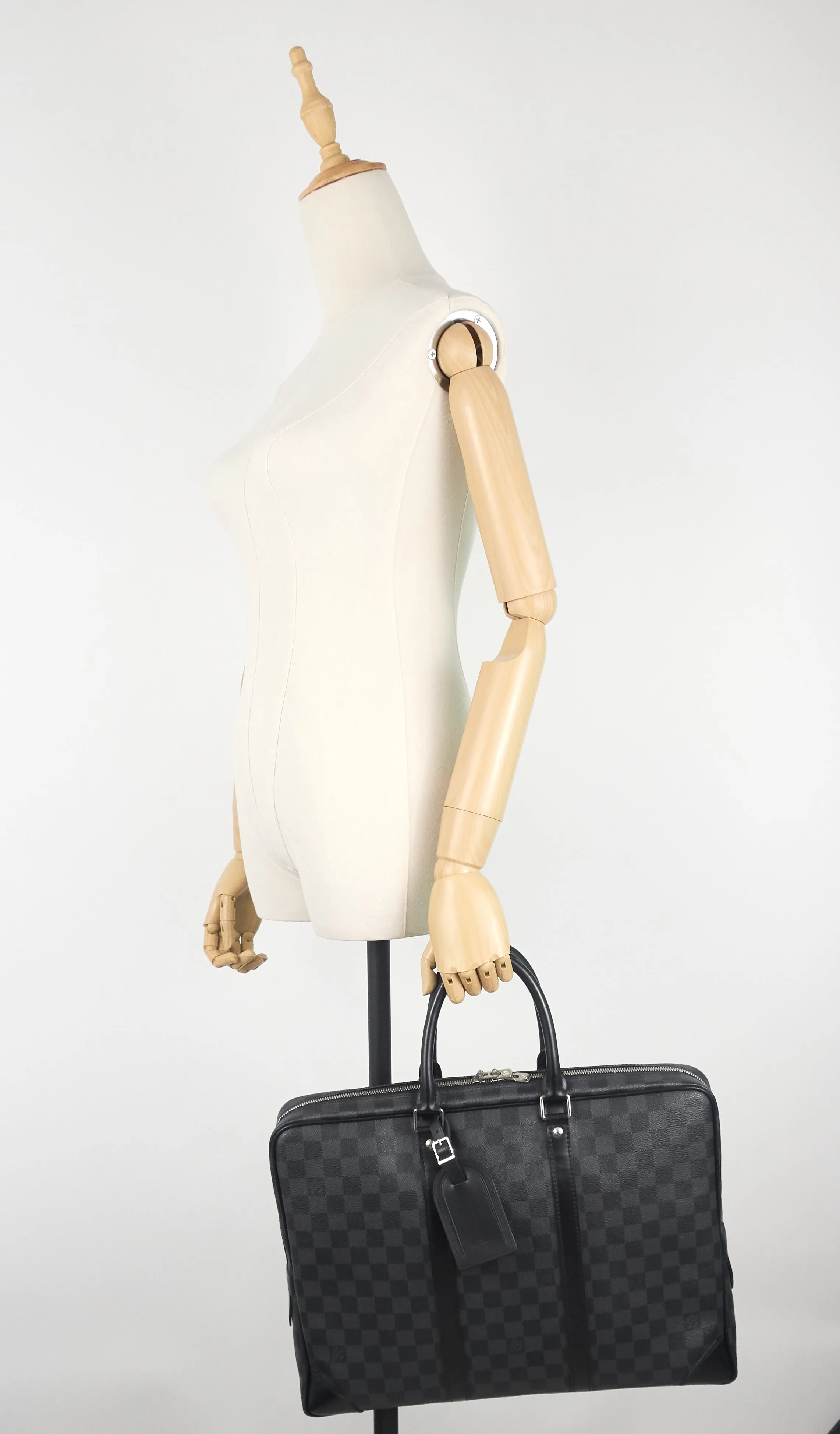 Porte-Documents Voyage GM Damier Graphite Canvas Briefcase Bag