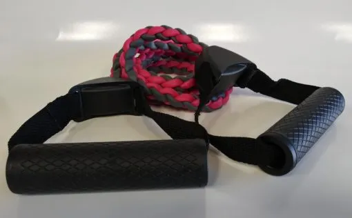 PowerFit Braided Exercise Bands for Commercial and Home Gyms