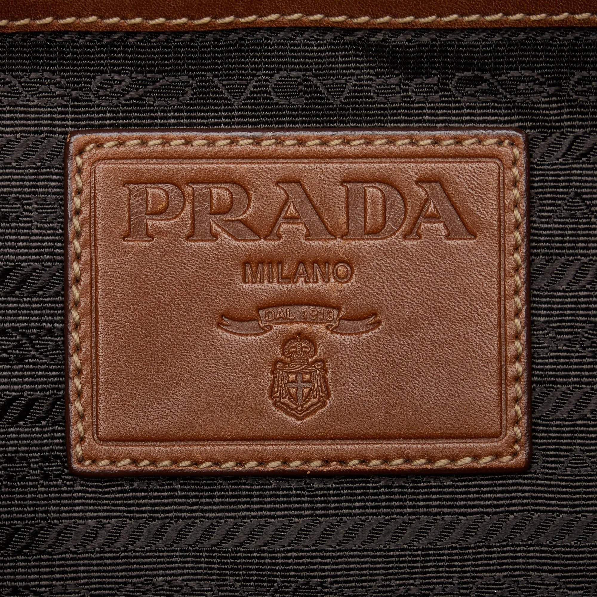 PRADA Canapa Logo Tessuto Crossbody Crossbody Bag