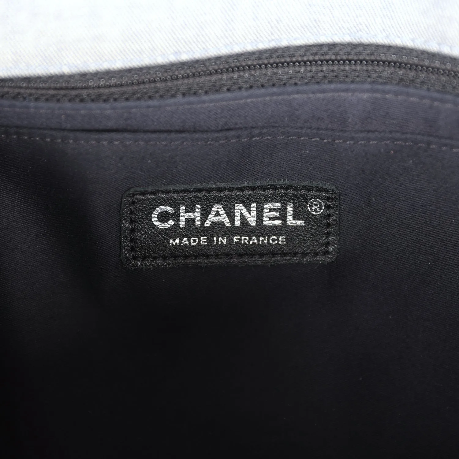 Pre-owned Chanel Jumbo Flap Bag Blue Patchwork Denim Silver Hardware