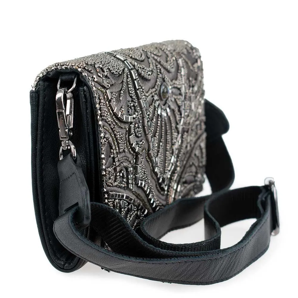 Precious Metal Waist/Crossbody Bag by Mary Frances