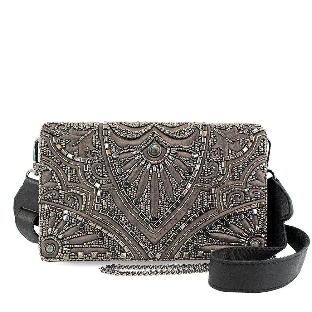 Precious Metal Waist/Crossbody Bag by Mary Frances