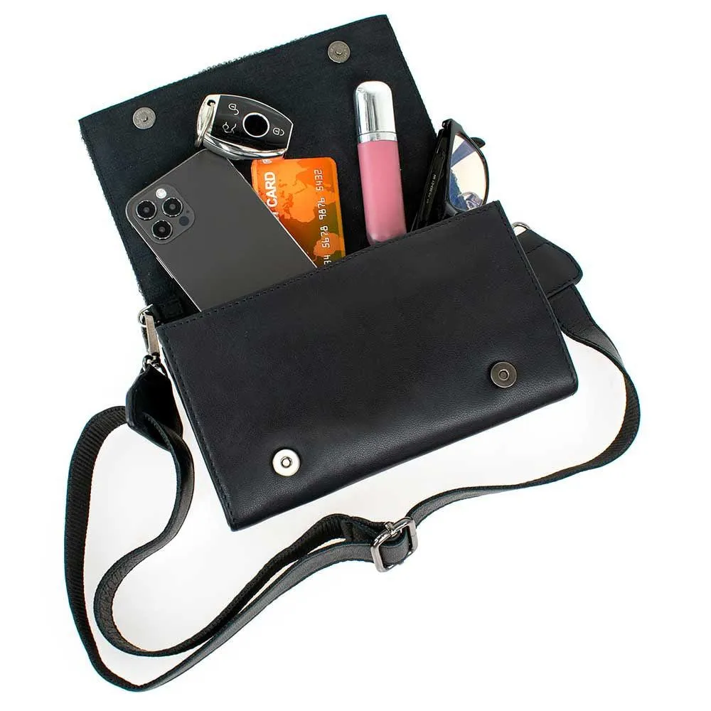Precious Metal Waist/Crossbody Bag by Mary Frances