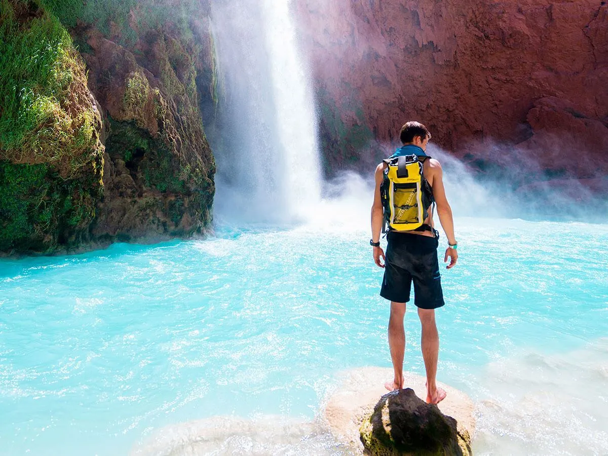 Pro-Sports Waterproof Backpack - 20 Litres (Yellow)