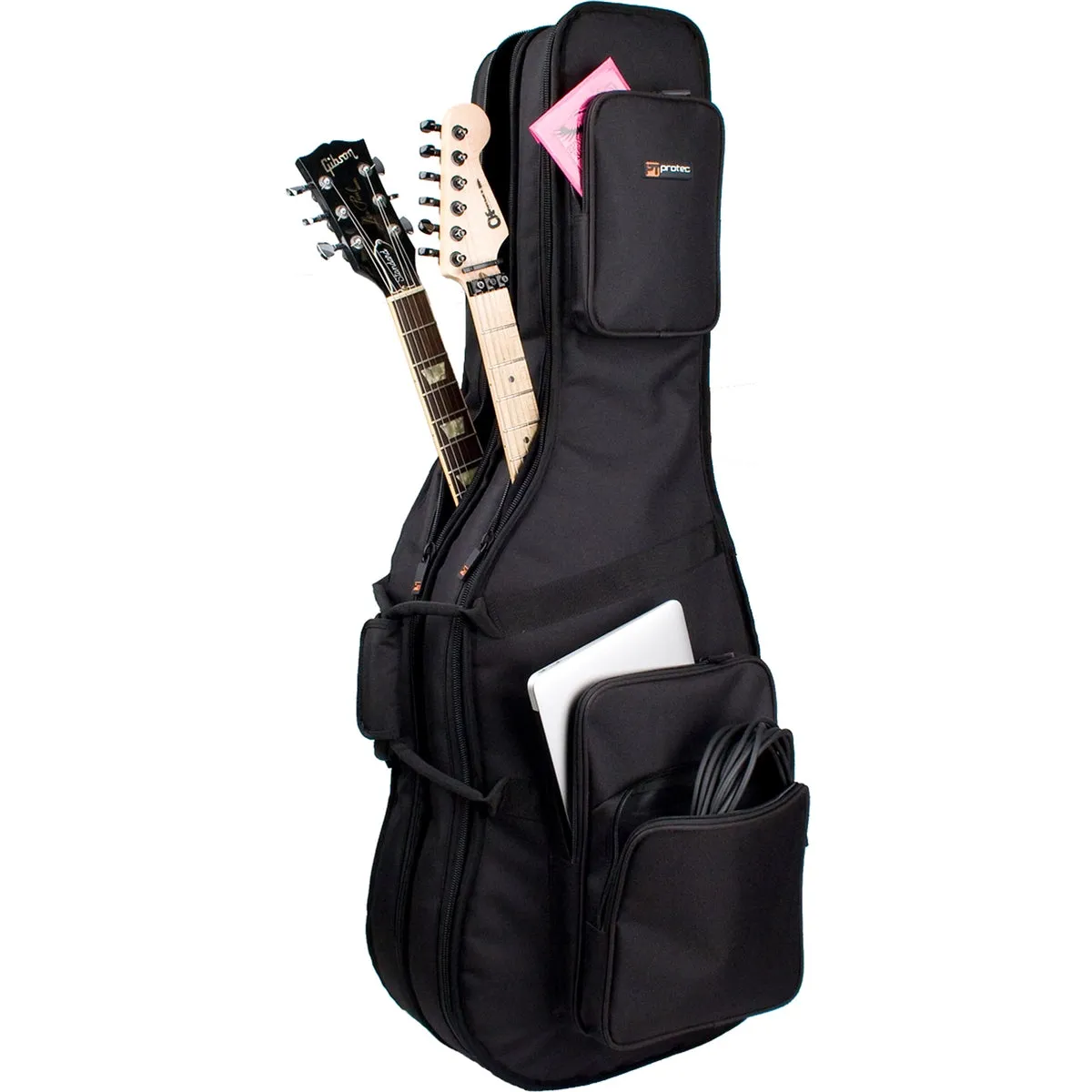 Protec Double Electric Guitar Gig Bag - Gold Series (CF234DBL)