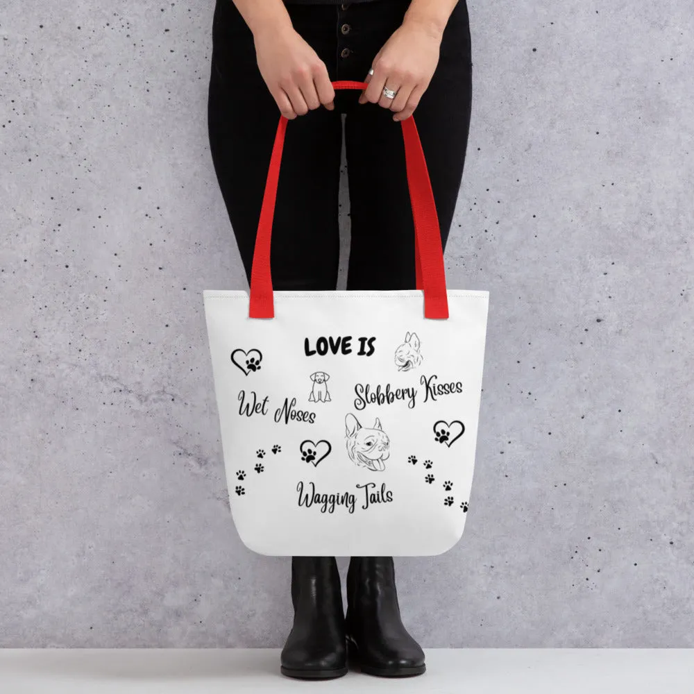 PT "Love Is" Tote bag