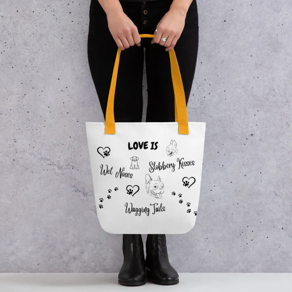 PT "Love Is" Tote bag