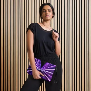 Purple Charged Crossbody Bag | Neon Purse Clutch