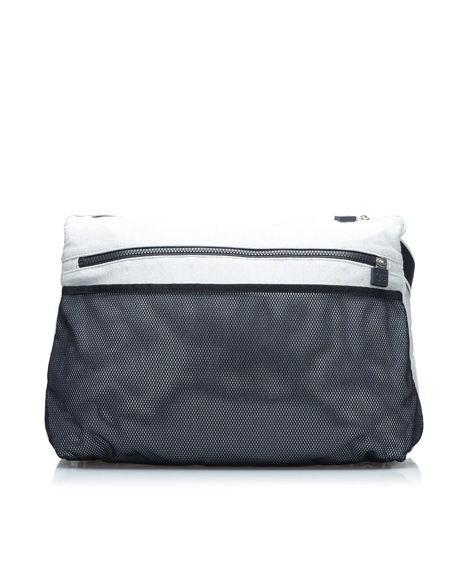 Quilted Cotton Sport Line Crossbody Bag with Multiple Pockets
