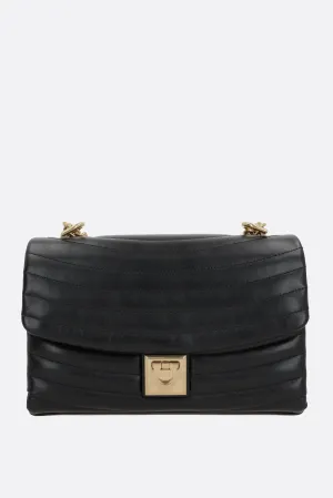 Quilted Leather Medium Shoulder Bag