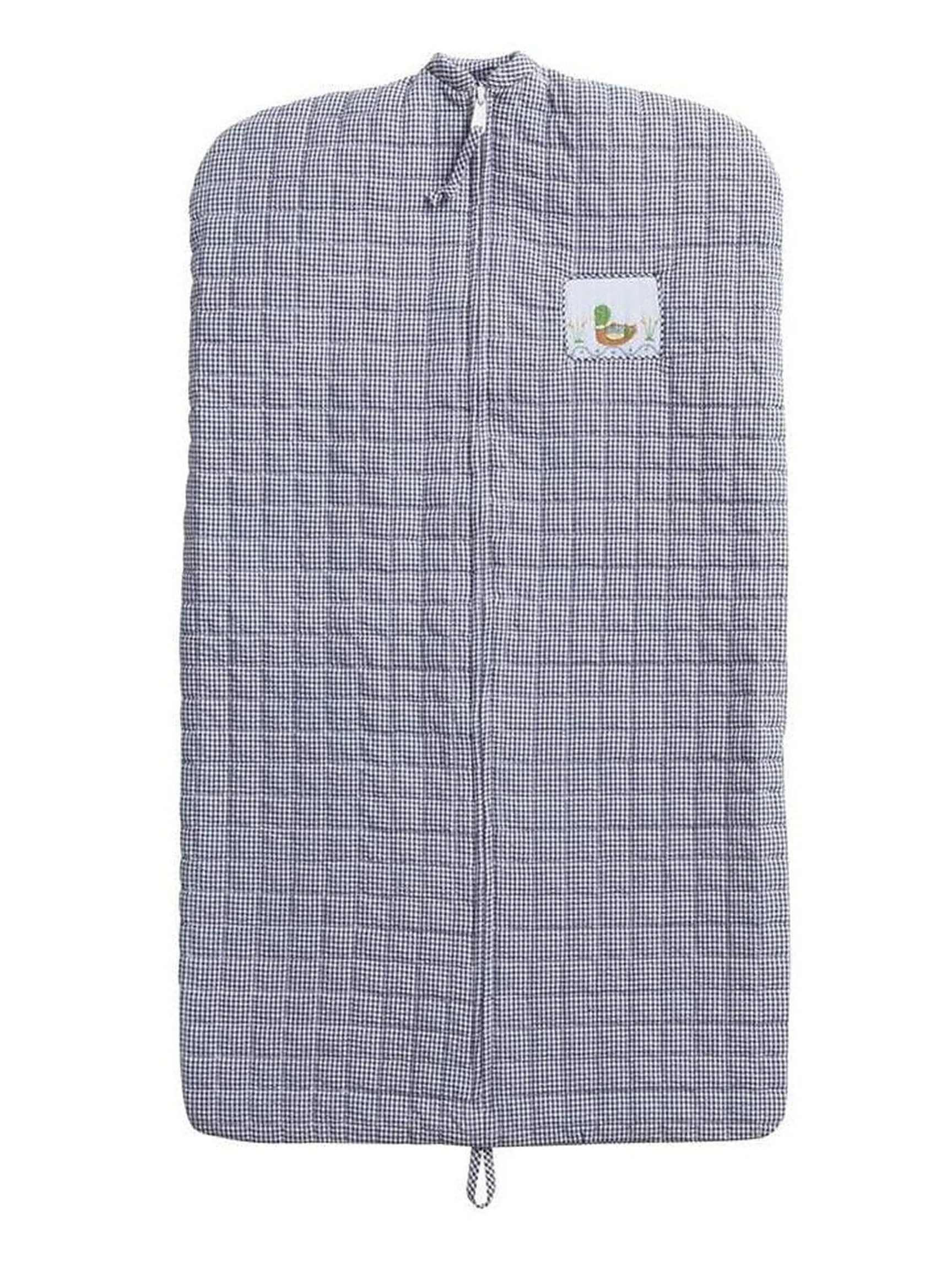 Quilted Luggage - Navy Mallard