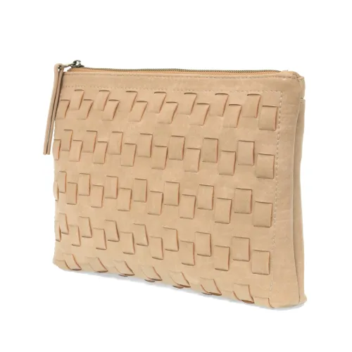 QUINN WOVEN CONVERTIBLE CROSSBODY CLUTCH