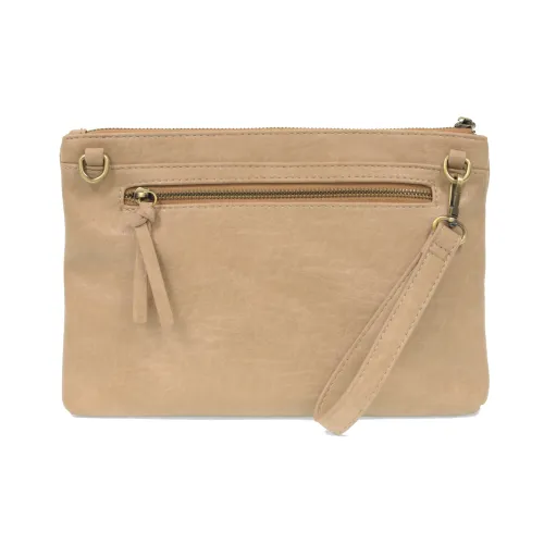 QUINN WOVEN CONVERTIBLE CROSSBODY CLUTCH