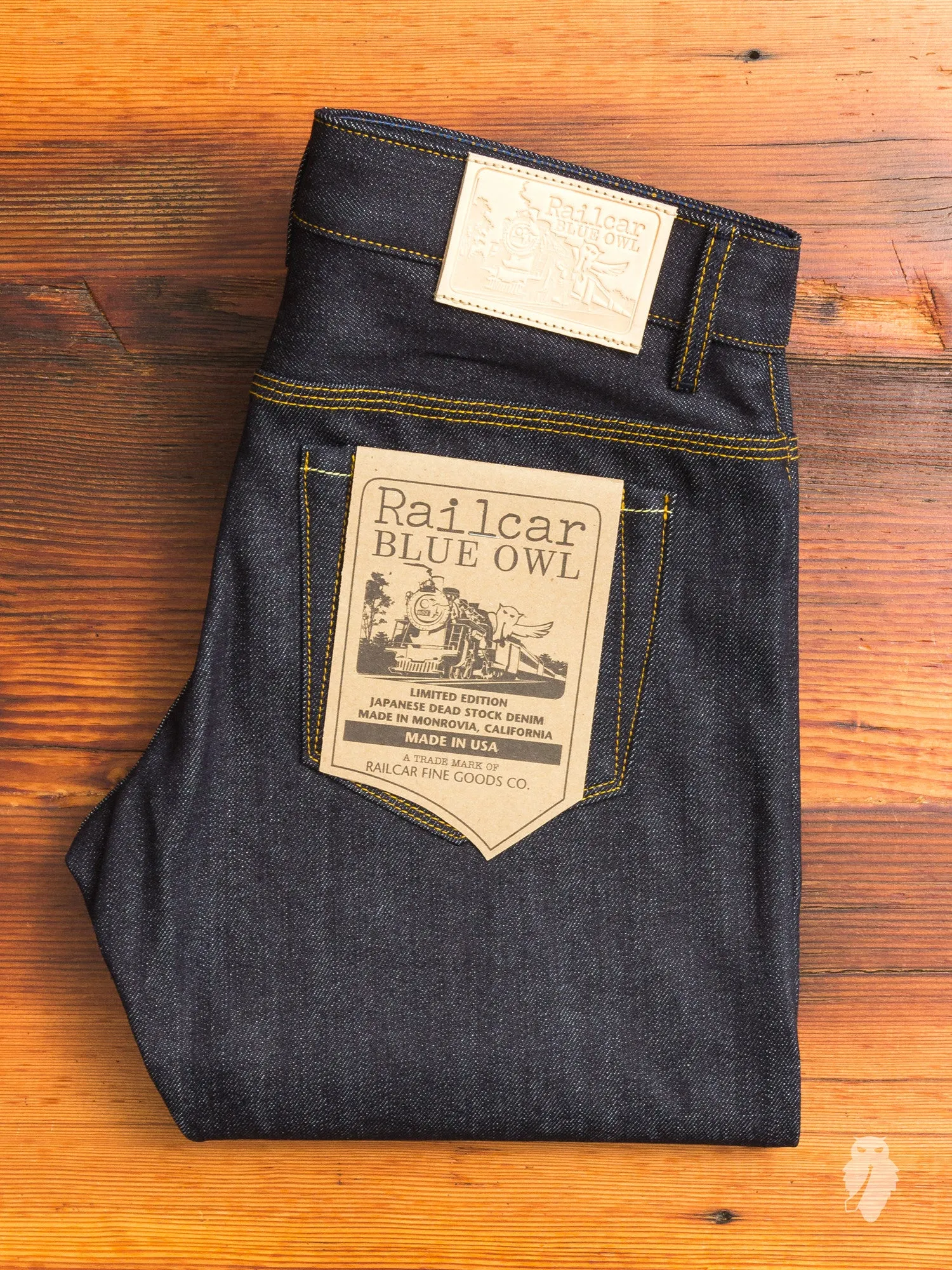 "Bandit" 14oz Kaihara Selvedge Denim - Spikes Fit