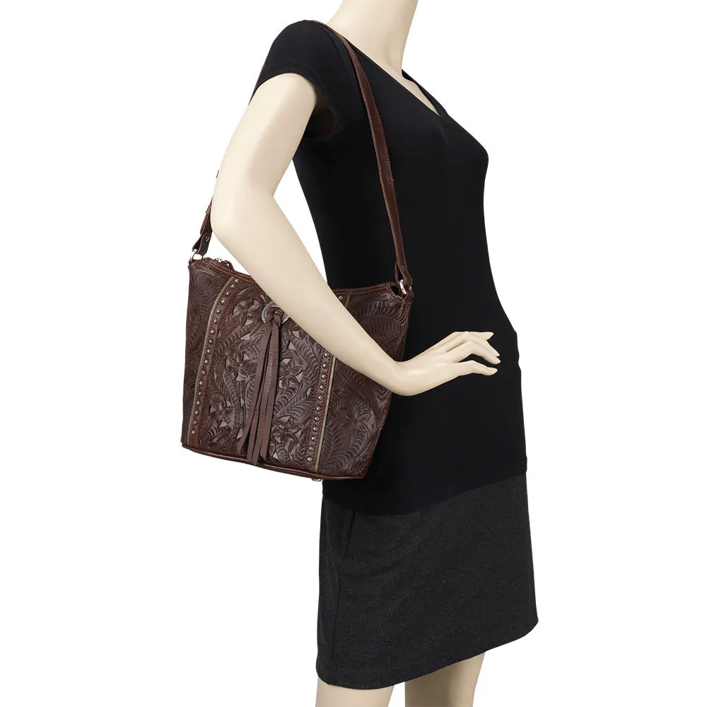 "Hill Country" Zip-Top Bucket Tote Collection - 4 Colors to Choose From