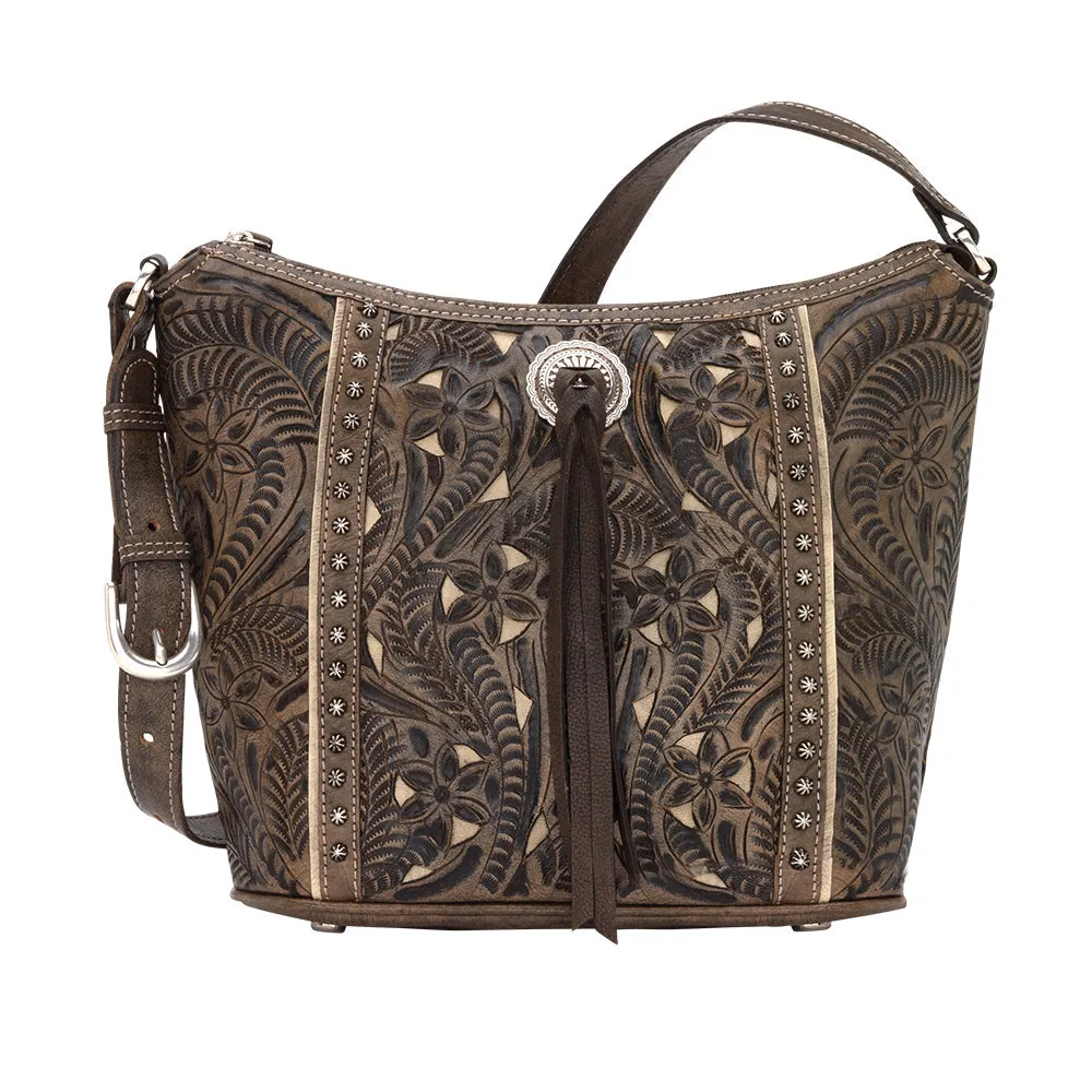 "Hill Country" Zip-Top Bucket Tote Collection - 4 Colors to Choose From