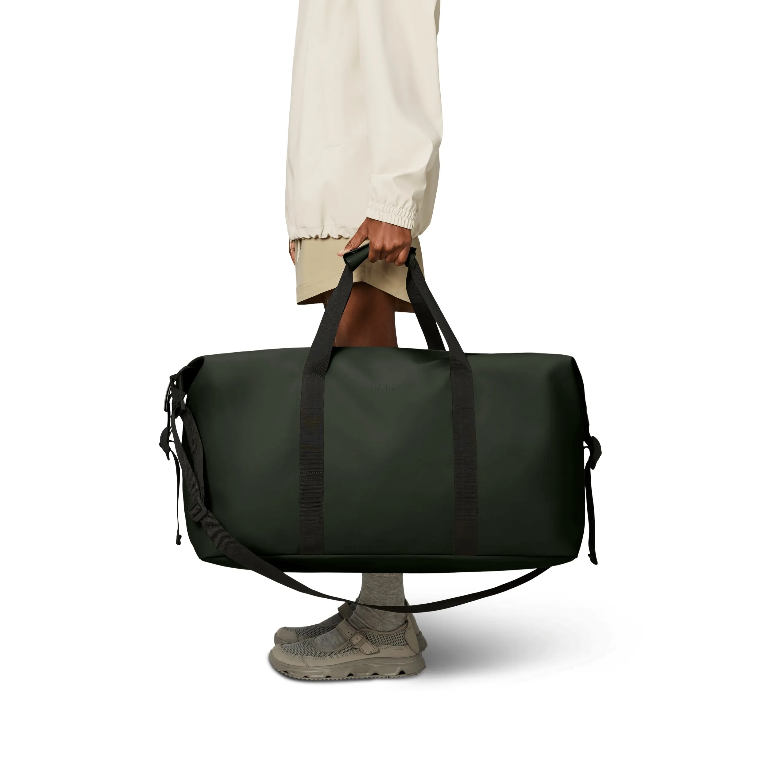 Rains Hilo Weekend Bag Large in Green