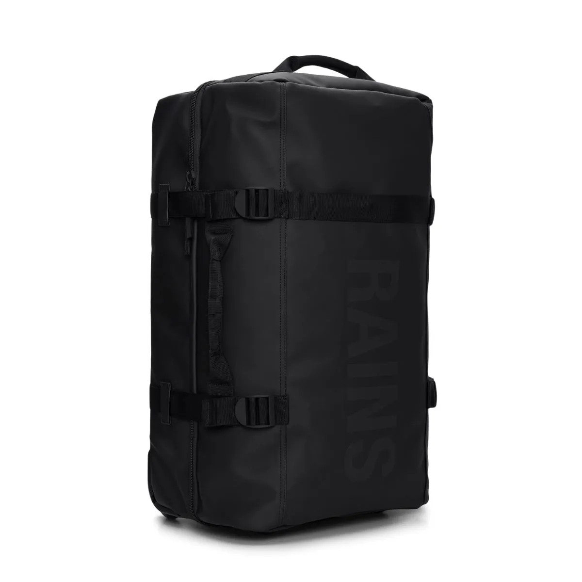 Rains Texel Check-in Bag in Black