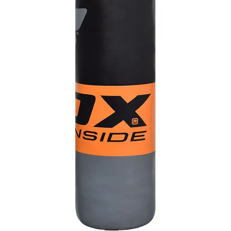 RDX F12 4ft / 5ft 17-in-1 Heavy Boxing Punch Bag & Mitts Set