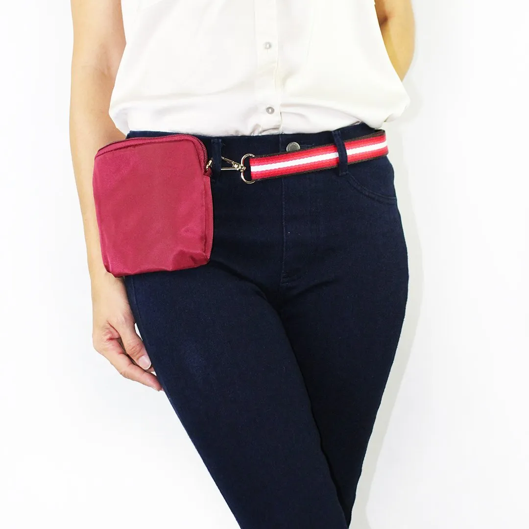 Red Cotton Webbing Strap