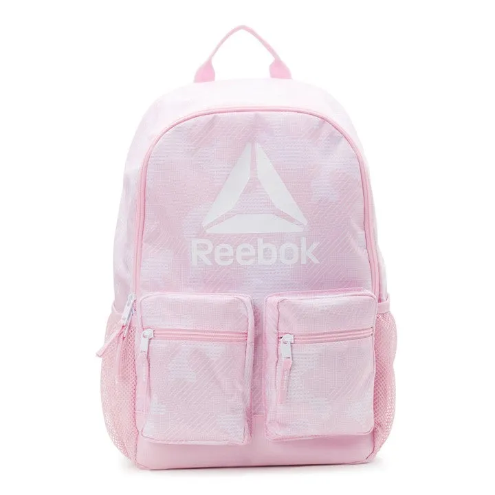 Reebok Sienna Unisex Laptop Backpack, Rose Camouflage