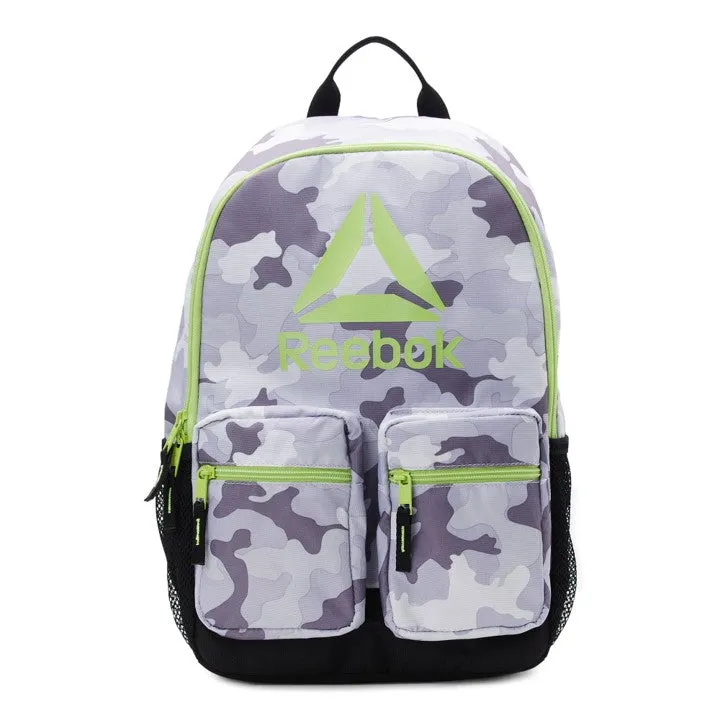 Reebok Sienna Unisex Laptop Backpack, Rose Camouflage