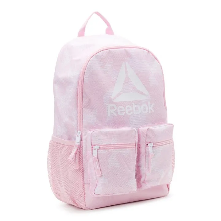 Reebok Sienna Unisex Laptop Backpack, Rose Camouflage