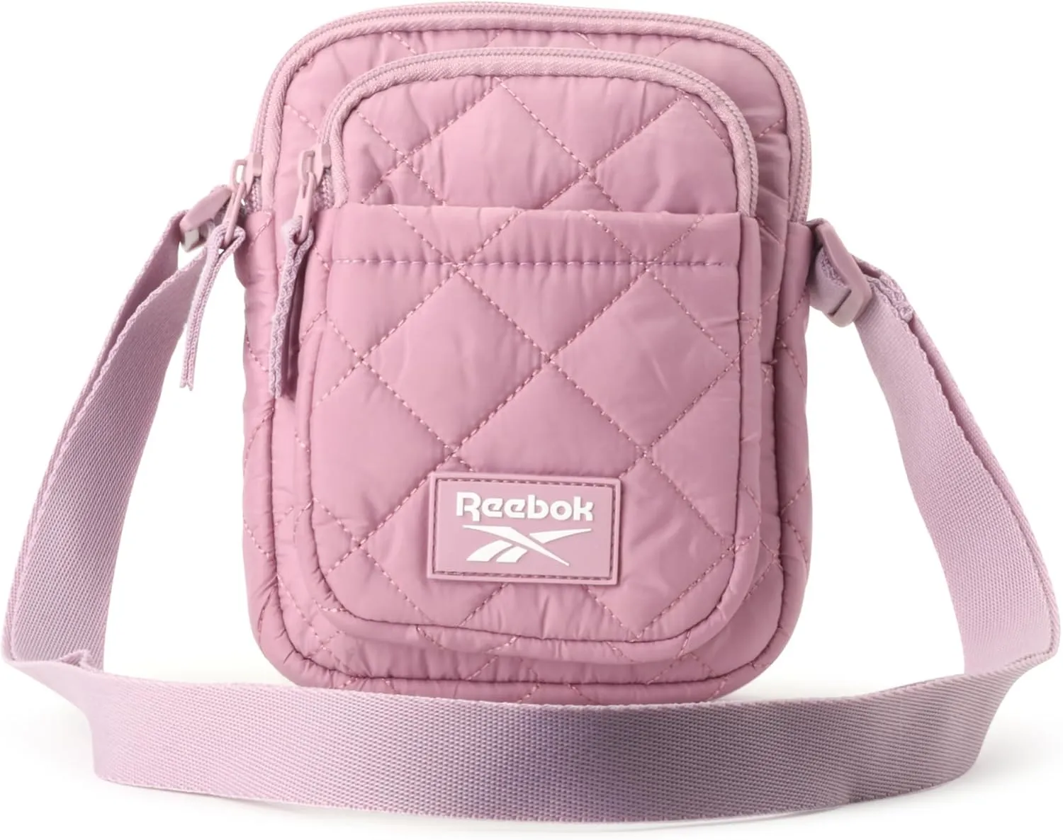 Reebok Womens Crossbody Bags - Lightweight Sling Cell Phone Purse, Quilted Small Crossbody Bags Women