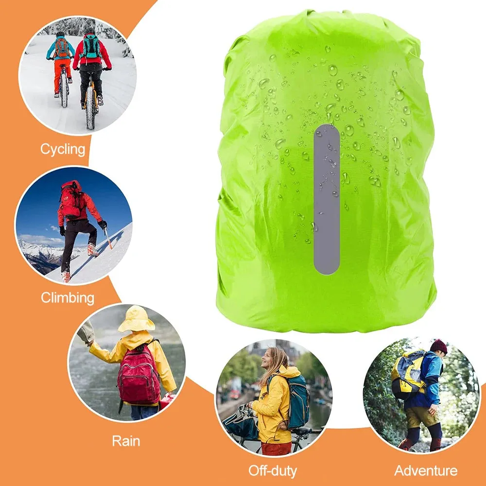 Reflective Waterproof Backpack Rain Cover