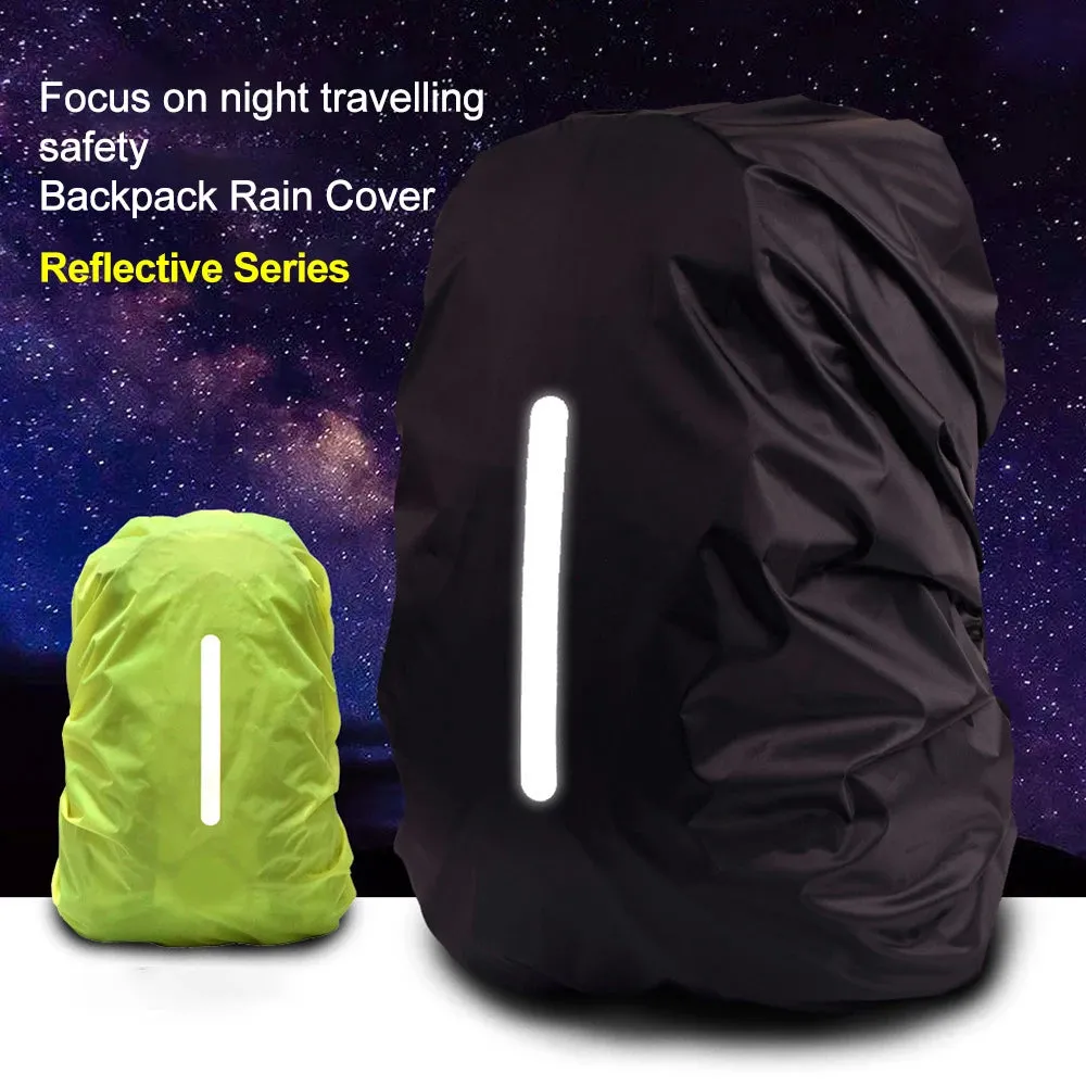 Reflective Waterproof Backpack Rain Cover