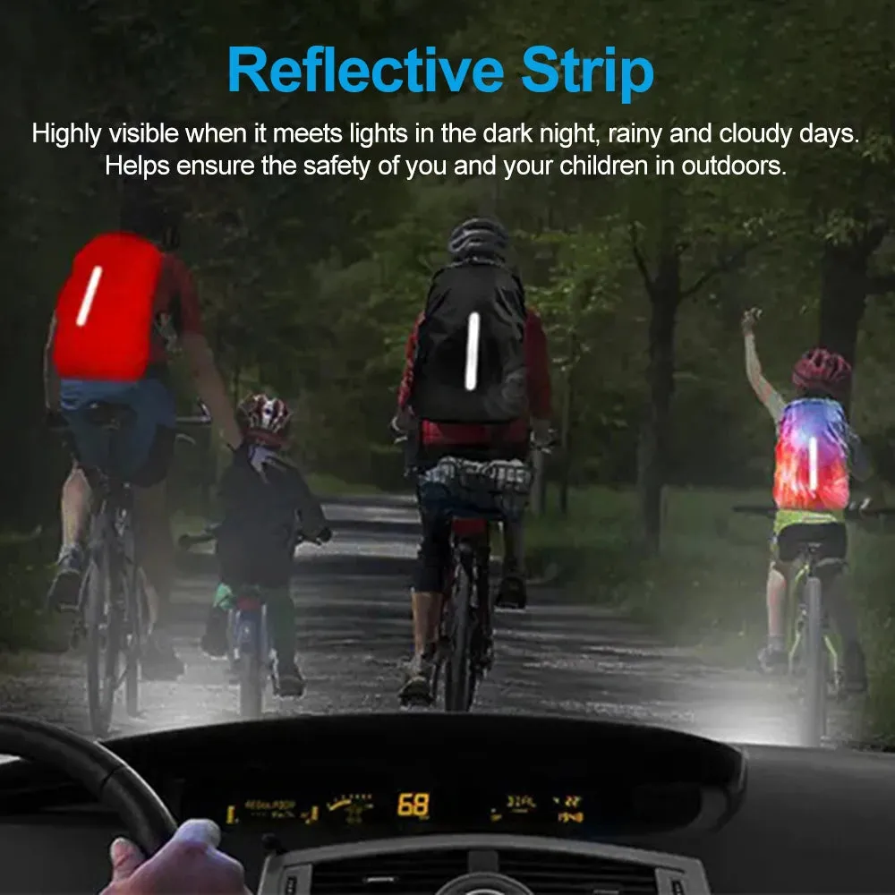 Reflective Waterproof Backpack Rain Cover