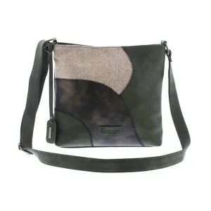 Remonte Q0704-54 Ladies Green Multi Handbag