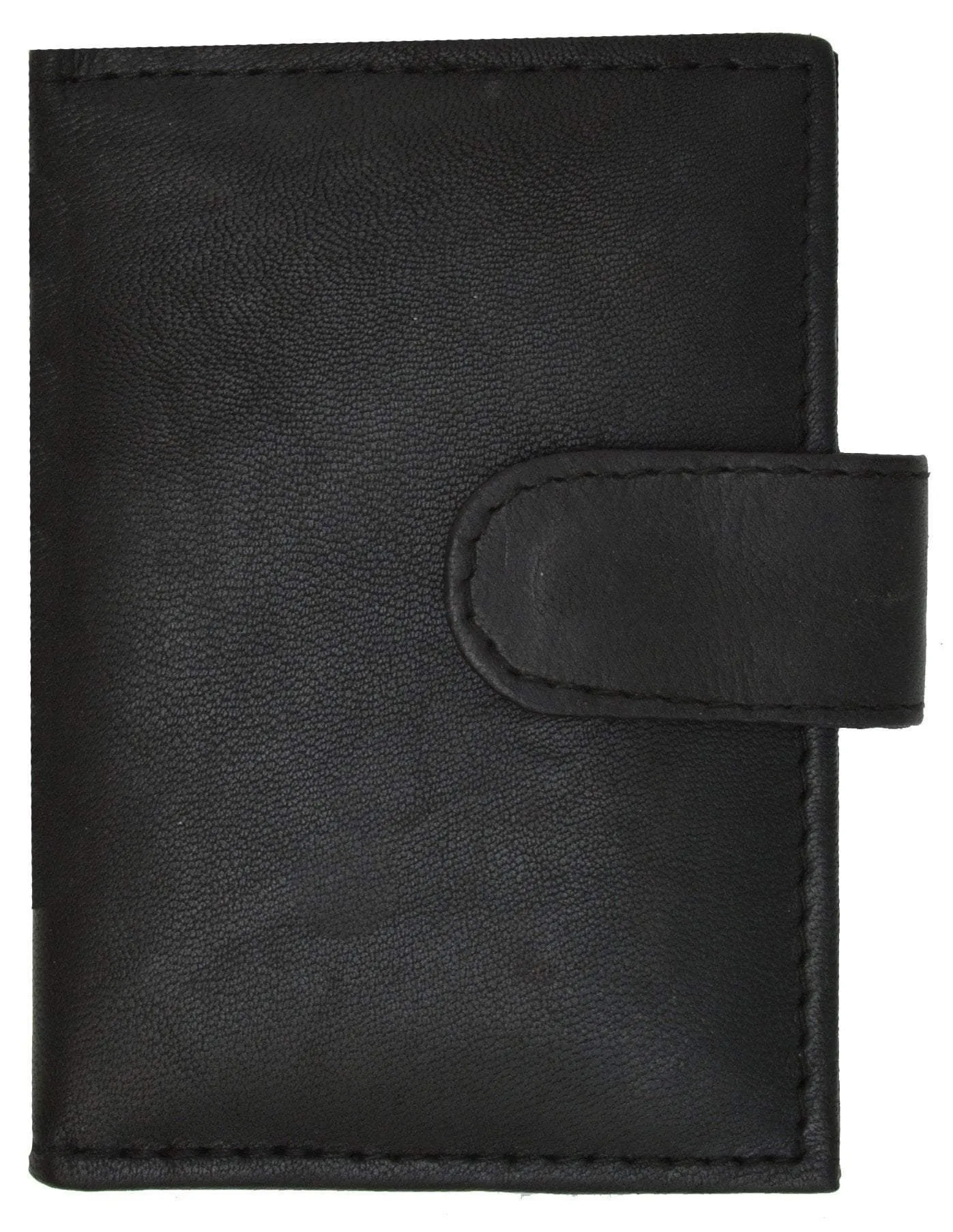 RFID Premium Leather 32 Count Credit Card/business Card Holder with Snap Closure RFID P 570 (C)