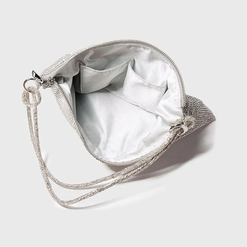 Rhinestone Knot Purse