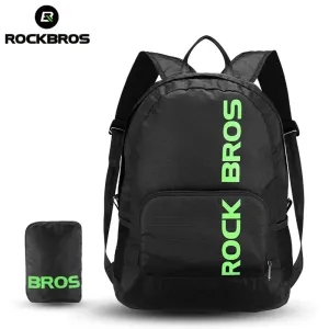 ROCKBROS Portable Rainproof Foldable Sports Backpack for Hiking, Camping, Cycling, and Travel