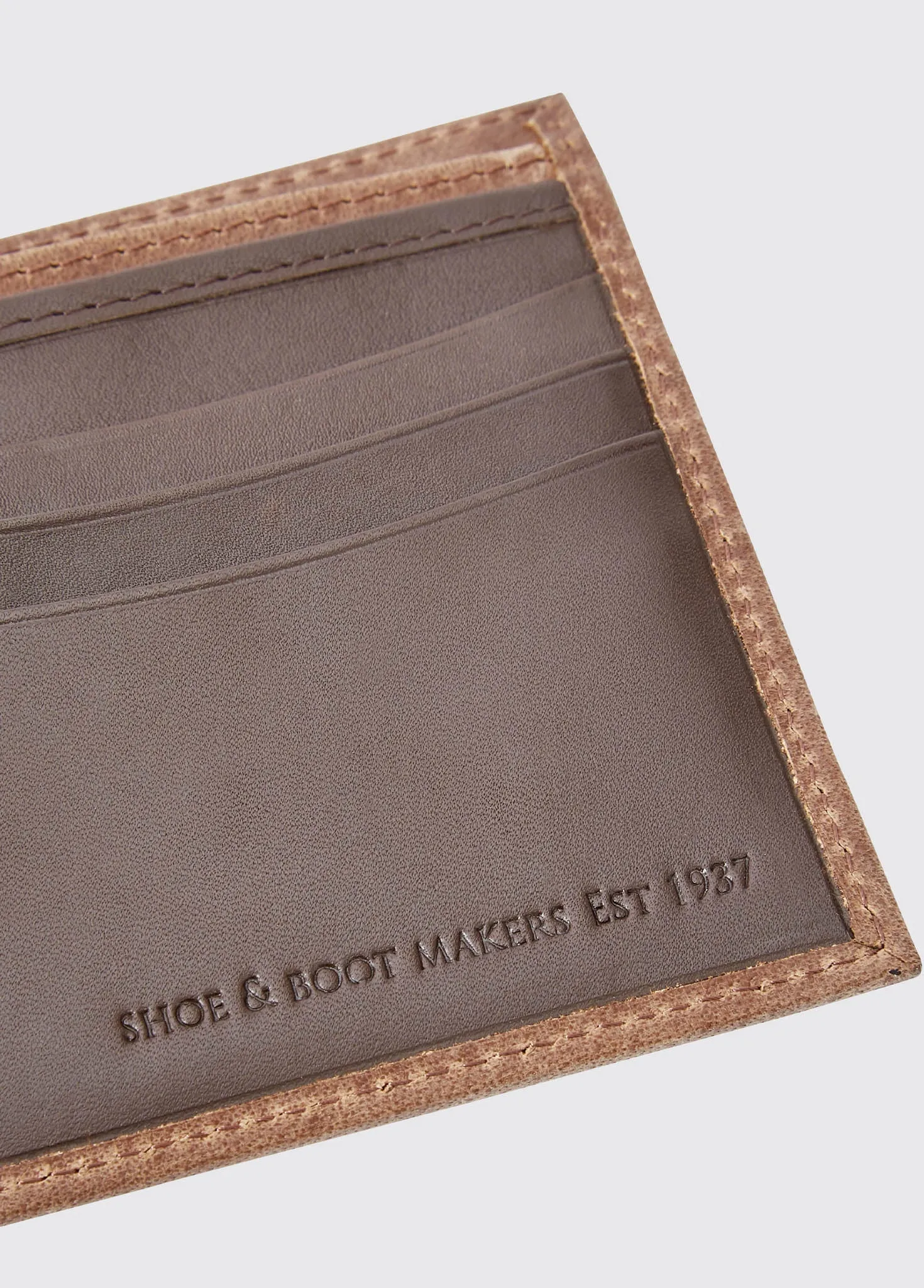 Rosmuc Mens Leather Wallet - Chestnut