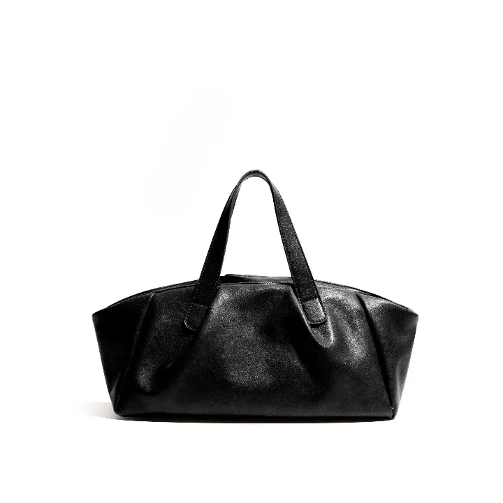 Rumi Vintage Faux Leather Hobo Bag