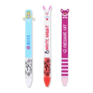 Sakamoto mimi Disney Alice in Wonderland Finding Nemo 0.7mm two-color pen ear pen Alice Dory
