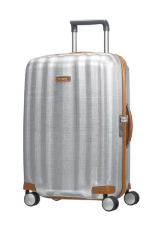 SAMSONITE LITE CUBE DLX 68CM SPINNER ALUMINIUM