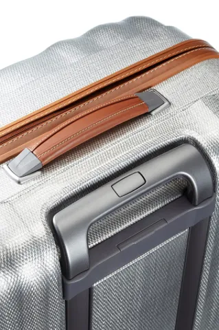 SAMSONITE LITE CUBE DLX 68CM SPINNER ALUMINIUM