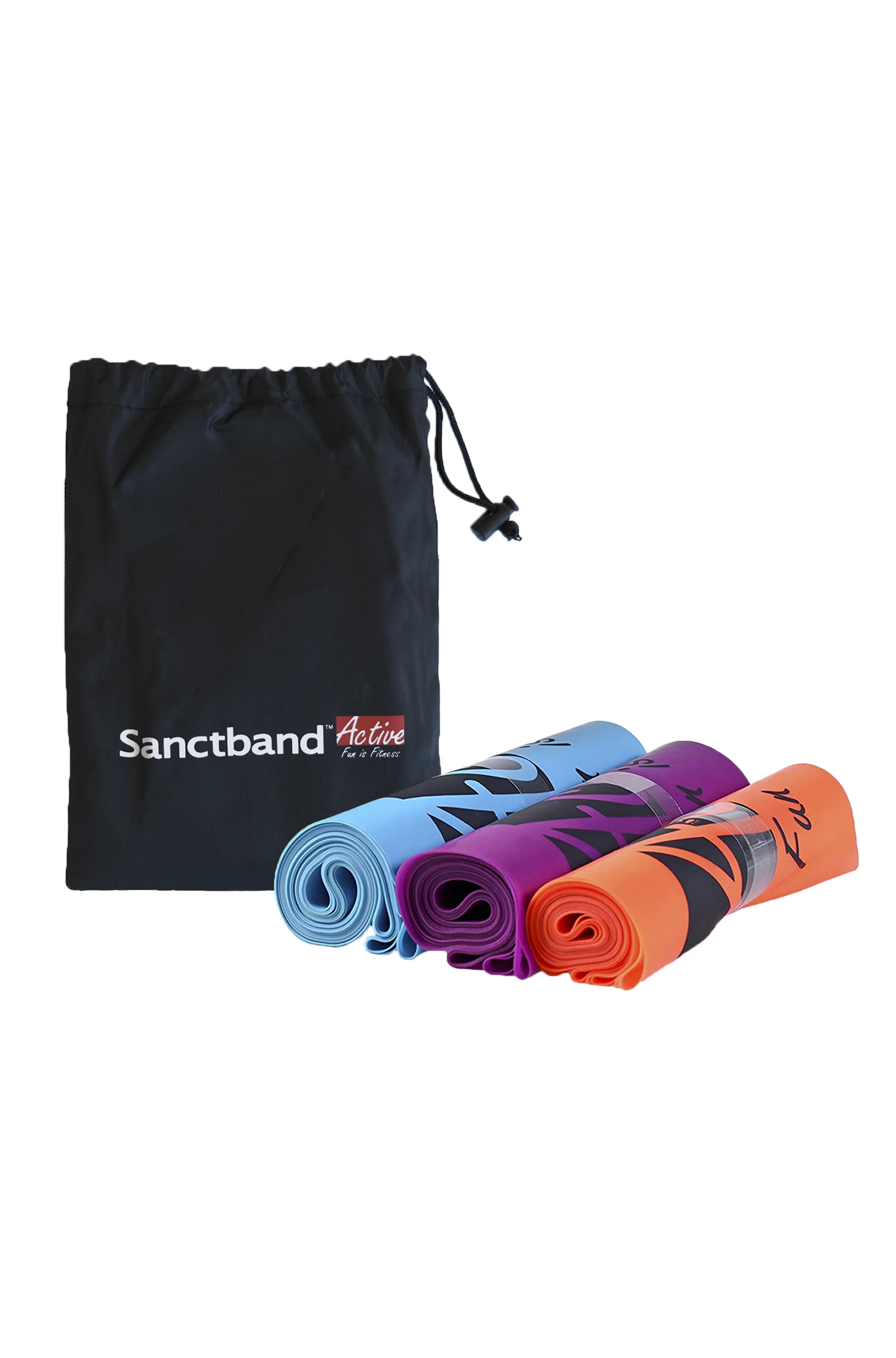 Sanctband Active 3 In 1 Resistance Band Starter Pack 1.5 Meter